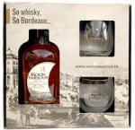 BOX WHISKY MOON HARBOUR 70CL * 45.8% + 2 GLASSES