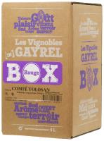 I.G.P. RED COMTE DE TOLOSAN GAYREL 5L (€3.18/L)