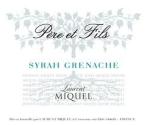 SHIRAZ-GRENACHE LAURENT MIQUEL * PERE & FILS 75CL